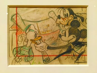 迪士尼经典动画艺术展作品