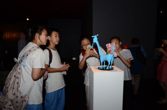 首届为宅雕塑大赛颁奖仪式在国家大剧院举行