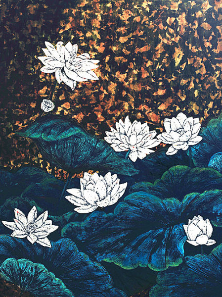 漆画彩云南：田雪漆画个展开幕