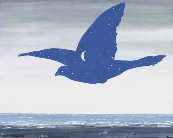 马格利特的《吻》 图片由佳士得提供