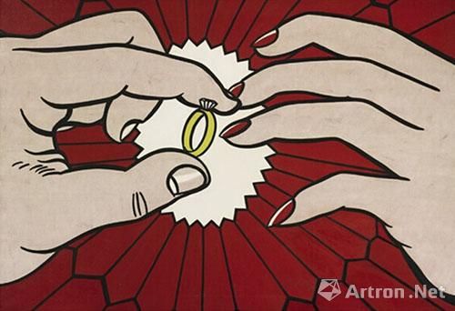 罗伊·利希滕斯坦，《戒指》(1962)，估价为5000万美元