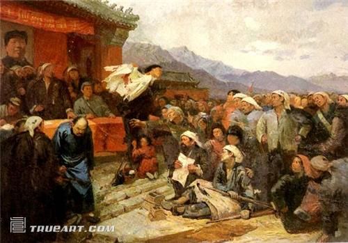 王式廓作品 《血衣》