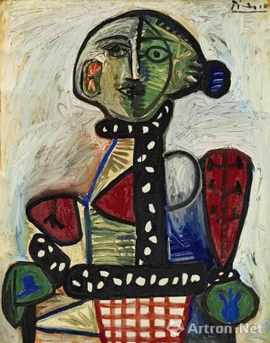毕加索，《Femme au Chignon Dans un Fauteuil》(1948)，估价1800万美元 