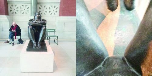 有这么一群知名“人物”，他们家喻户晓、身家数亿，但毫无隐私，每天在聚光灯下被人们团团包围起来进行惨无人道的围观，身上甚至不能遮挡片瓦以藏羞。  　　“他们”的名字叫做艺术品，每天过着保持pose接受陌生人品