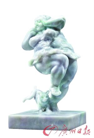 许鸿飞 《野趣》(翡翠)