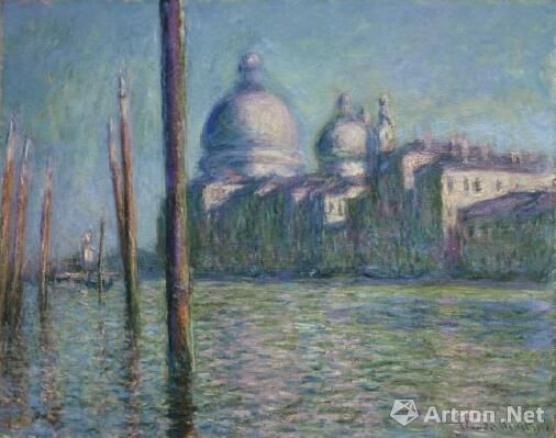 《威尼斯大运河》，克劳德·莫内