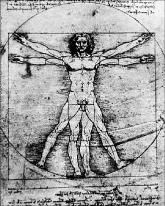 《维特鲁威人体解剖图》