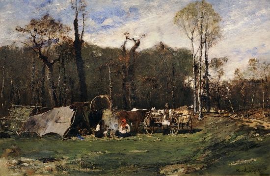 匈牙利的印象派画作