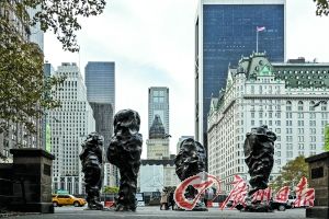 中央公园的《盲人肖像》