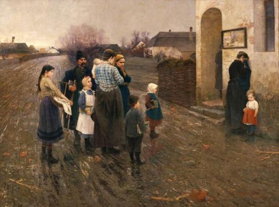 Pataky Laszlo作品《审讯》