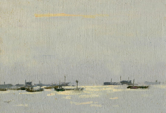 《鼓浪屿的早晨》 2009年 17.5×25.5cm