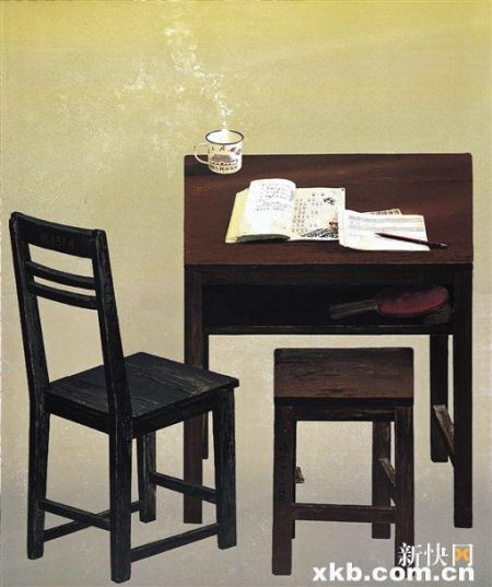 ■谢应云 丝网版画作品 《温暖的记忆》