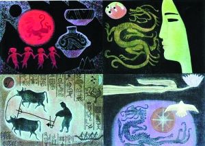 李全民 华夏之歌1984获《第六届全国美展》银奖