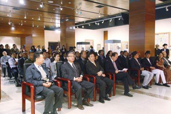 展览开幕式现场