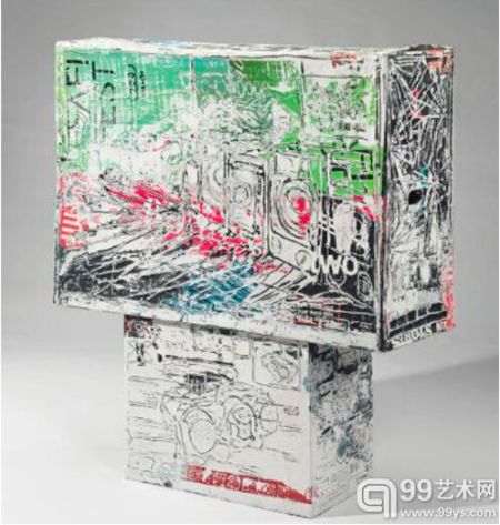 马克•布拉德福德作品《Tony》