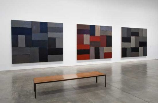 肖恩·斯库利在费城美术馆的个展场景