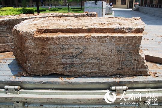 青州市博物馆新征集一批清代画像石墓构件