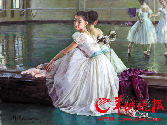 关则驹作品《恬》