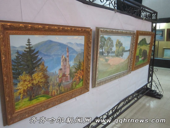俄罗斯油画作品展在齐市博物馆盛装开幕