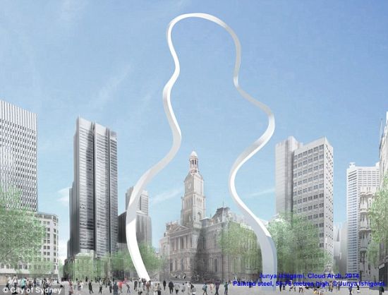 悉尼市政府拟花350万建云型拱门雕塑：惨遭网友恶搞