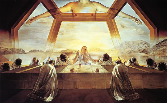 达利助手伊西德罗·比阿自称这幅名为 《最后的晚餐》的达利作品是出自他的手笔。