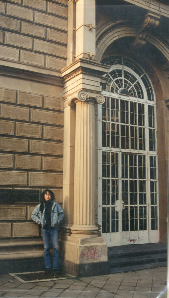 1996年 文倵在德国杜塞尔多夫艺术学院