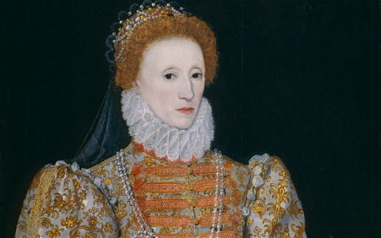 专家认为，这些红色随着时间的流逝逐渐褪去，使得她的肤色变得苍白。 伦敦国家肖像画廊 供图