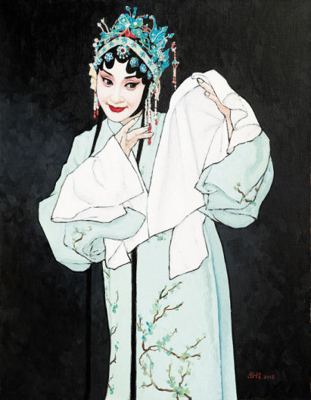 牡丹亭 靳尚谊2013年作