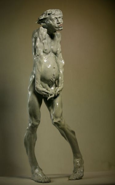 《天空（九）》100x32x36cm 高级玻璃钢着色烤漆 2012-2013年