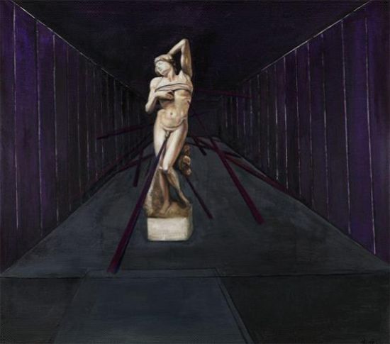 《修》2014年作，油彩画布，170 x 190 公分