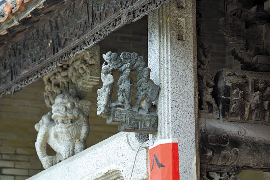 广州的国宝村一景