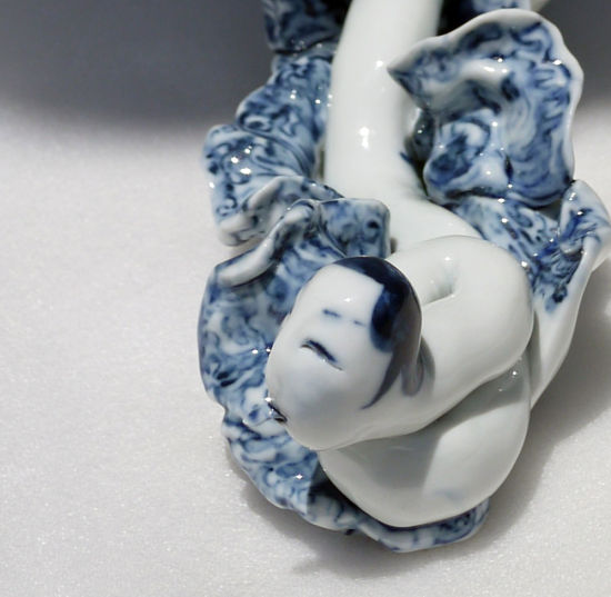 2012-3《游》局部 长宽高29cm10cm7cm