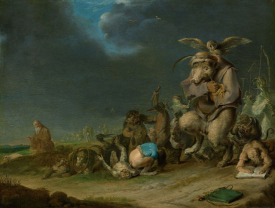 康纳利斯·萨夫特莱文《圣安东尼的诱惑》