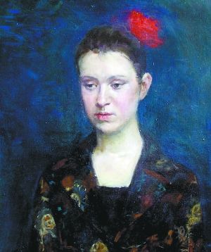 《女青年》 60cm×50cm 油画 2007年