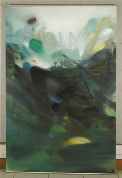 《绿色的活力》（图为局部）