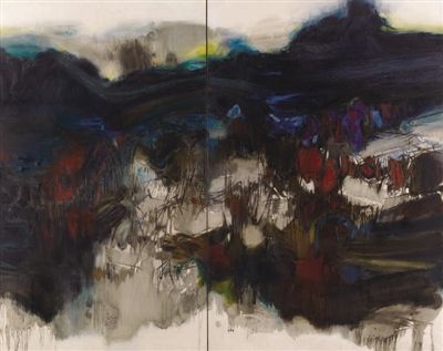 《无题》（1963）：朱德群最贵的画作