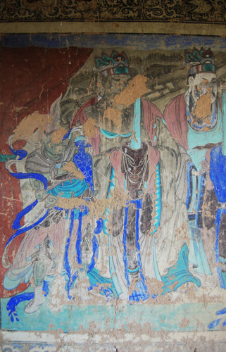 石井村龙王庙东壁壁画