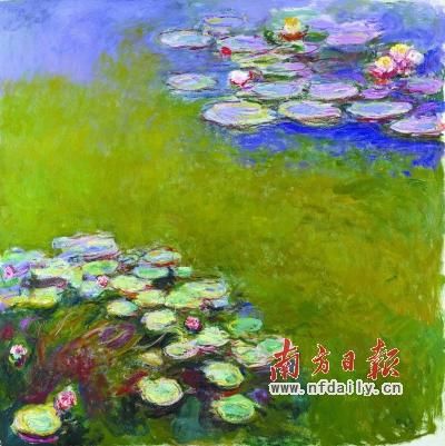 莫奈《睡莲》