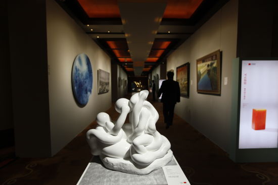 中国嘉德2013预展现场图