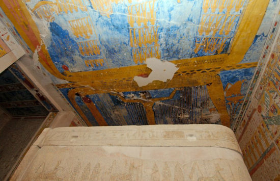 埃及法老墓壁画