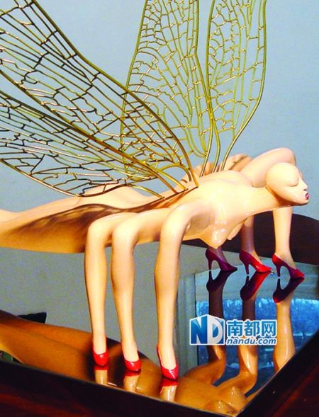 中国·张永强作品《蜻蜓》。