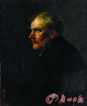 老人像（油画） 71cmx58cm