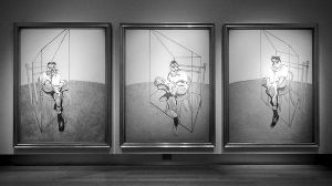 《卢西恩·弗洛伊德肖像画习作》