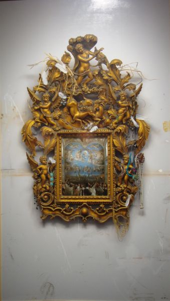 天光 Skylight 布面油画 195X110cm 2009年3月