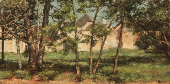  Birch Forest 白桦林 (2007) 30 x 60 cm