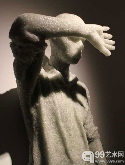 Daniel Arsham雕塑作品