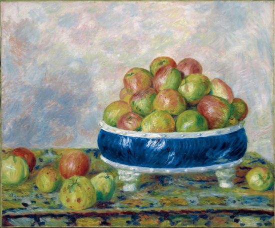 皮埃尔·奥古斯特·雷诺阿 《盘中的苹果》 1883年。