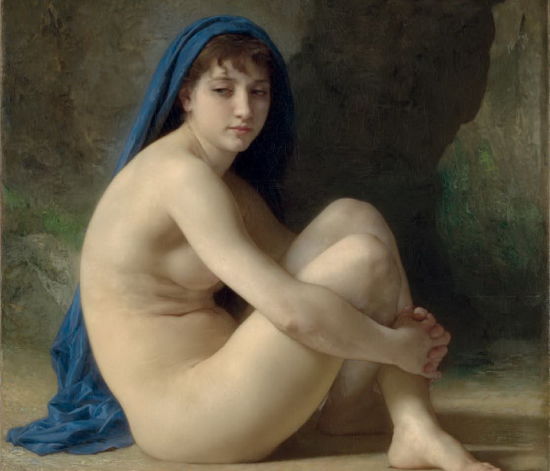 皮埃尔·奥古斯特·雷诺阿 《金发浴女》 1881 年。