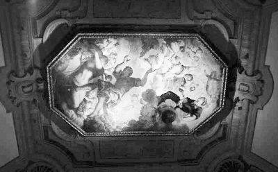 底特律艺术博物馆内丁托列托所绘的天花板
