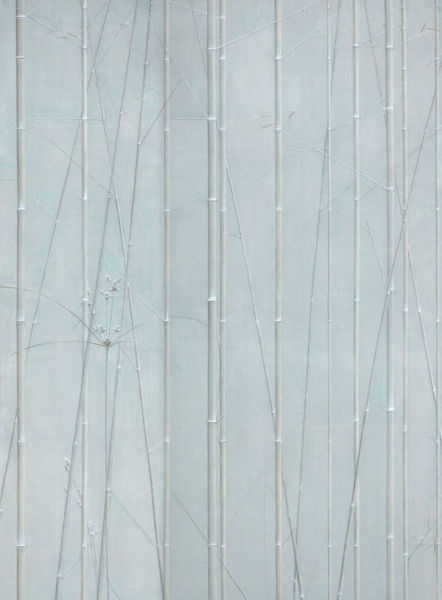 刘野 《竹草图》 2007-08年 布面油画 300×220CM